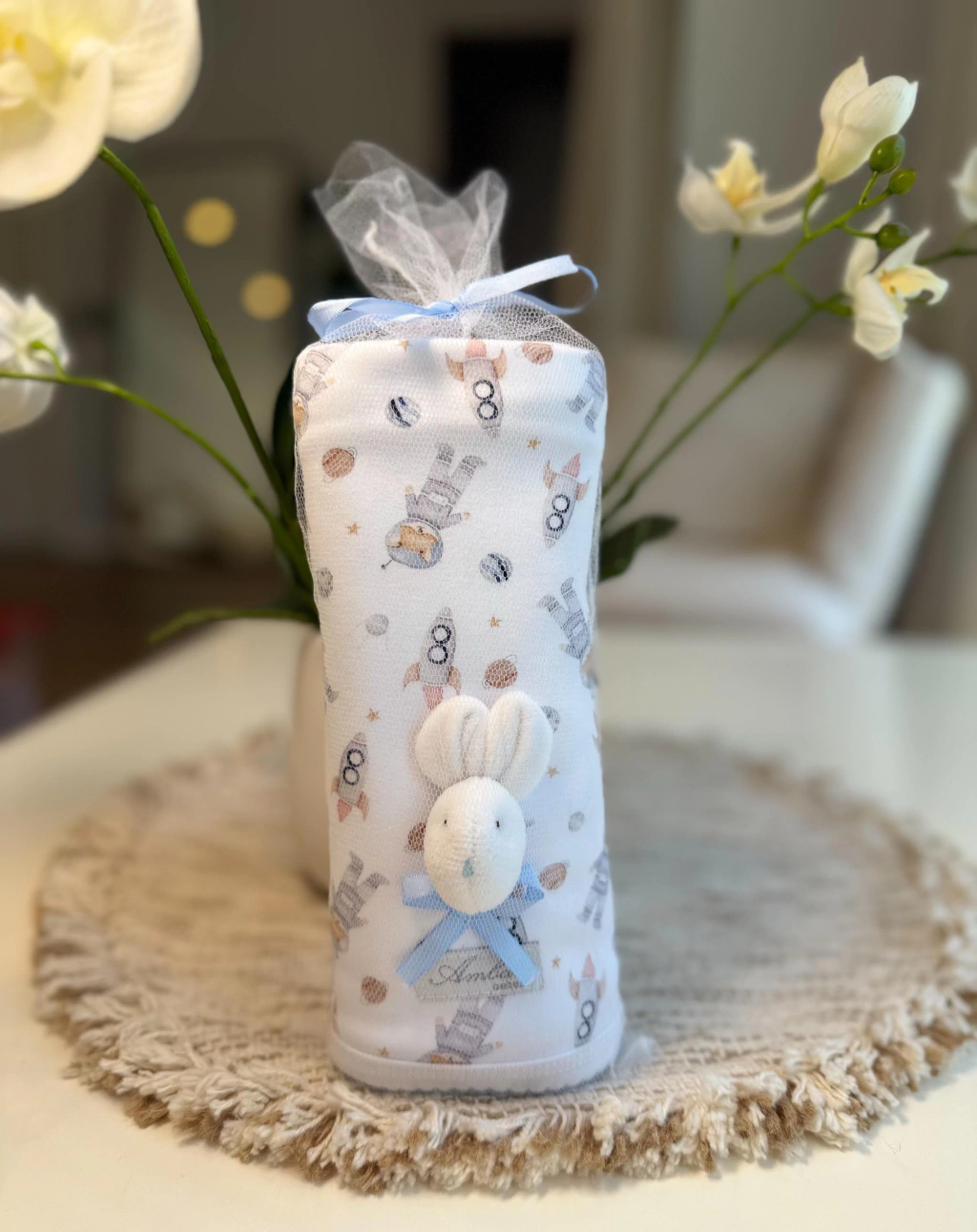 MANTA RECIBIDORA DOBLE ALGODON 70 X 80 CM. – Pañalera Belyan